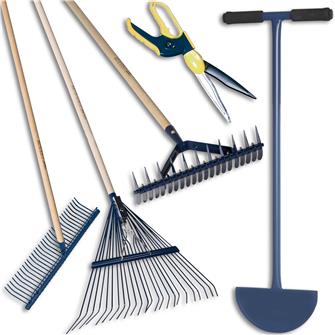 Kit de 5 outils pour l´entretien des pelouses