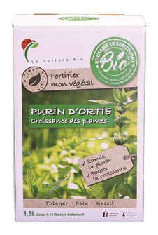 Purin d´ortie activateur de croissance à diluer pour 15 litres de traitement